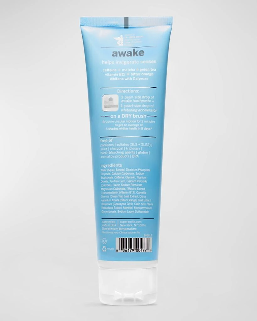 商品Supersmile|Awake Whitening Toothpaste with Caffeine, 4.2 oz.,价格¥232,第2张图片详细描述