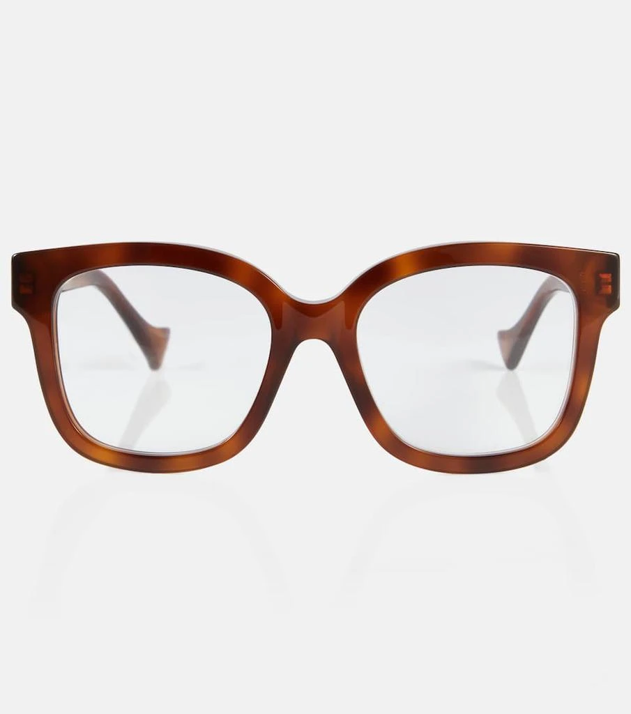 商品Gucci|玳瑁色眼镜,价格¥2691,第1张图片