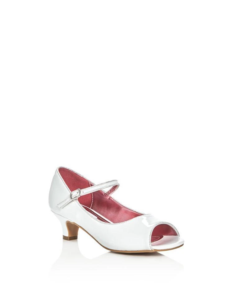 商品Steve Madden|女孩(大/小童)Girls' Bayylee Peep Toe Pumps - Little Kid, Big Kid,价格¥260,第1张图片