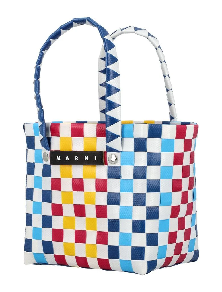 商品Marni|Marni Kids Logo-Patch Woven Tote Bag,价格¥609,第4张图片详细描述