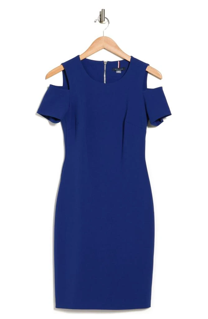 商品Tommy Hilfiger|Cold Shoulder Woven Dress,价格¥178,第3张图片详细描述