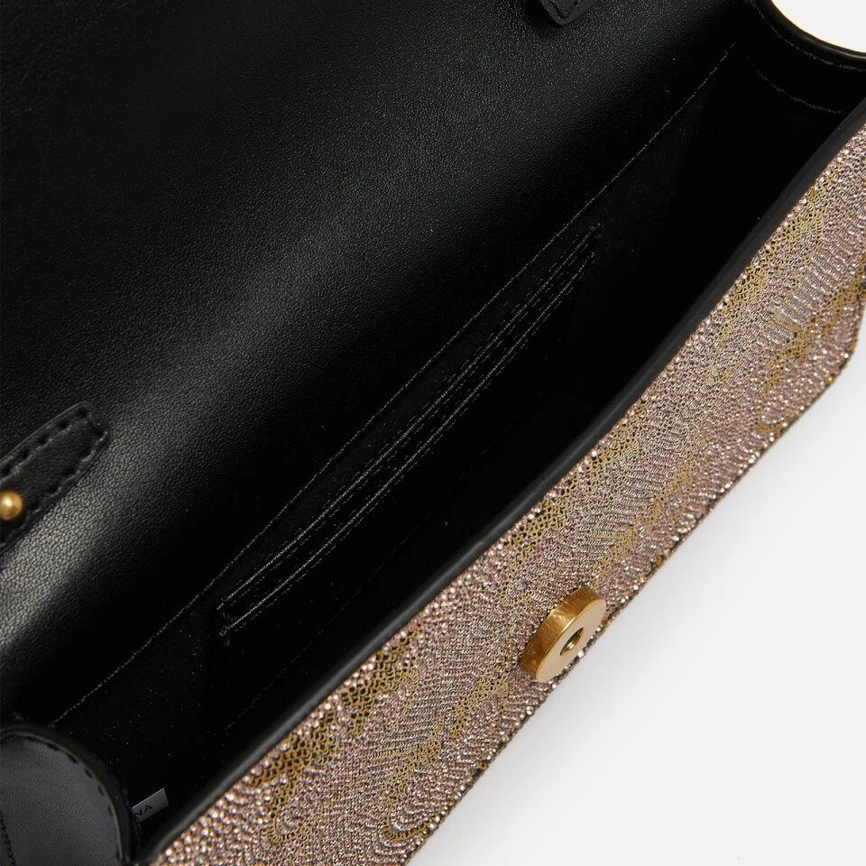 商品PINKO|Pinko Mini Love Click Crystal-Embellished Leather Shoulder Bag,价格¥1674,第3张图片详细描述