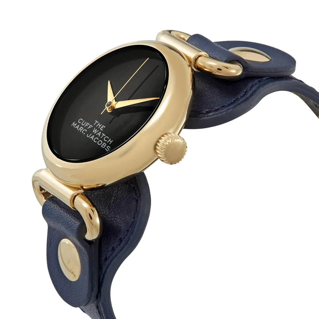 商品Marc Jacobs|The Cuff Quartz Black Dial Ladies Watch MJ0120179288,价格¥376,第2张图片详细描述