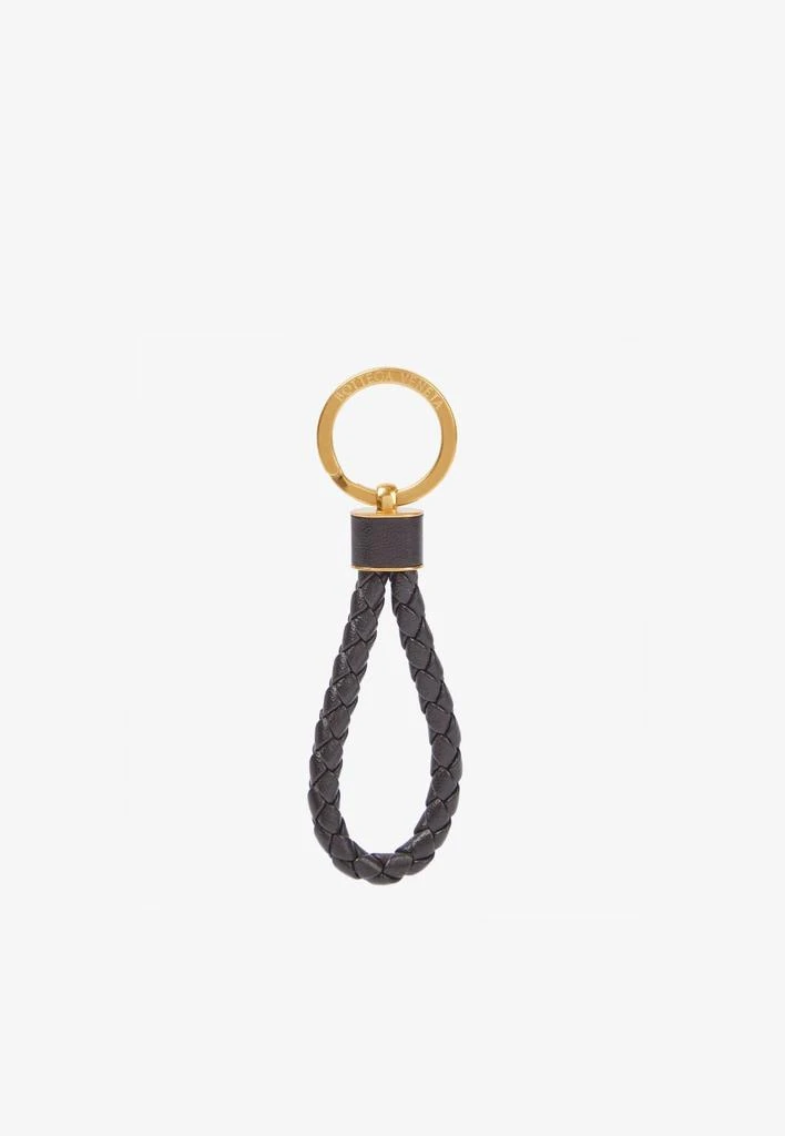 商品Bottega Veneta|Nappa Leather Braided Keyring,价格¥3480,第1张图片