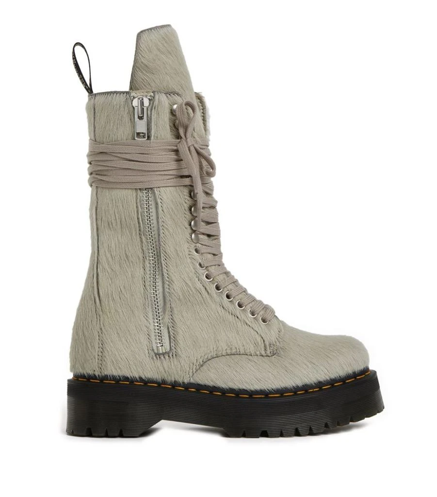 商品Rick Owens|x Dr. Martens Lace-Up Boots,价格¥6448,第1张图片