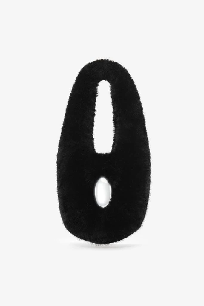 商品Alexander Wang|Dome Medium Hobo Bag In Faux Fur,价格¥7310,第1张图片