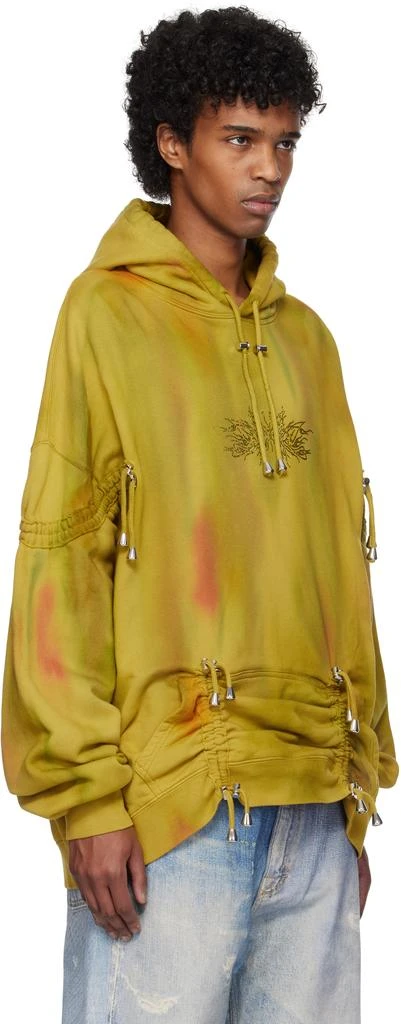 商品Collina Strada|Yellow Rhinestone Hoodie,价格¥2019,第2张图片详细描述