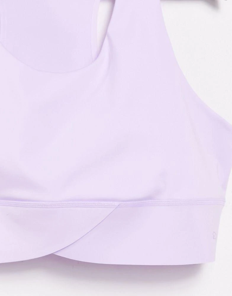 商品Puma|Puma Training Plus Forever Luxe Ellavate mid support sports bra in purple,价格¥166,第3张图片详细描述