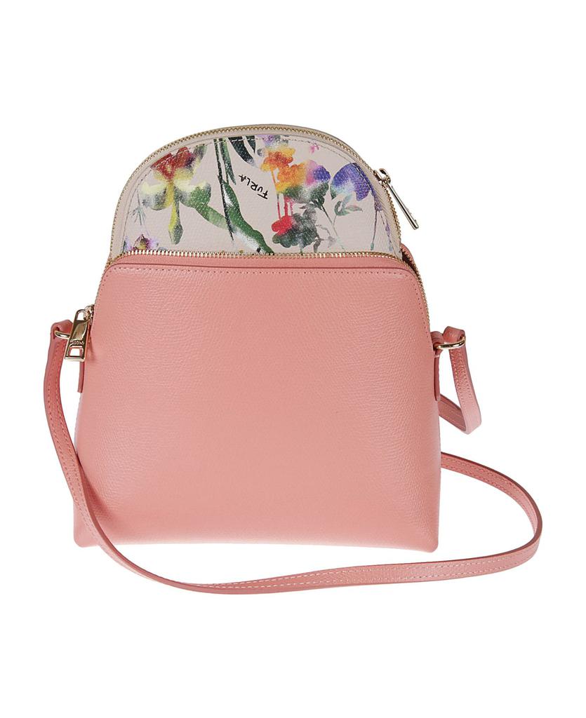 Floral Pouch Detail Shoulder Bag商品第2张图片规格展示
