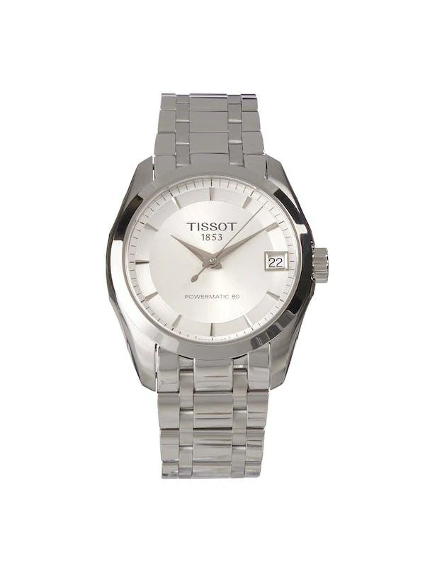 商品Tissot|Womens Couturier T0352071103100 Powermatic 80 Automatic Watch,价格¥1614,第1张图片