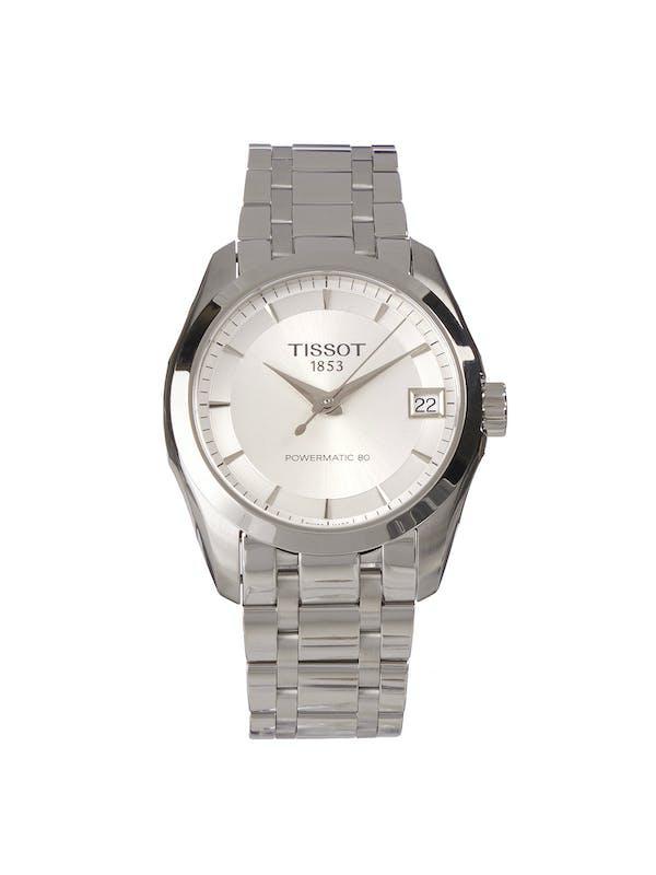 商品Tissot|Womens Couturier T0352071103100 Powermatic 80 Automatic Watch,价格¥1790,第1张图片