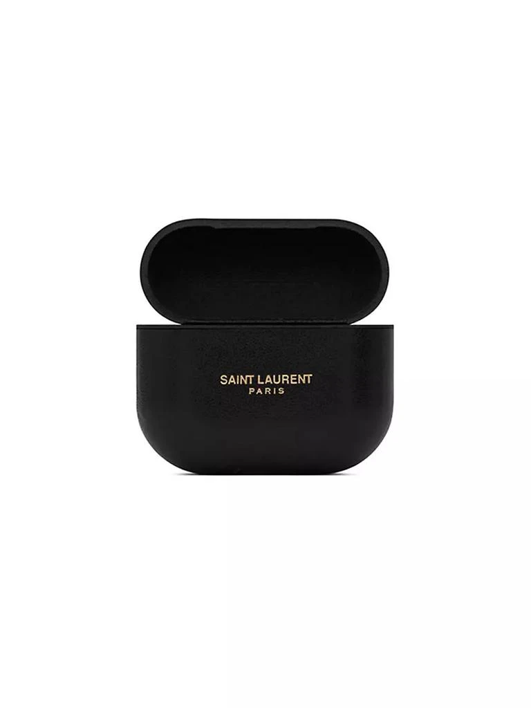 商品Yves Saint Laurent|Airpods Holder in Smooth Leather,价格¥2436,第4张图片详细描述