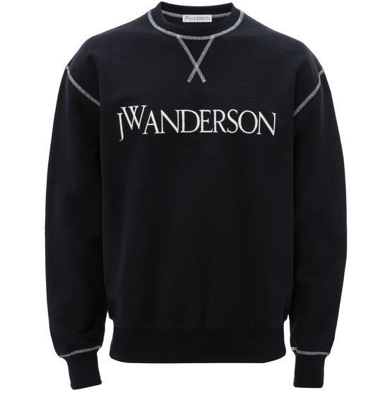 商品JW Anderson|反穿撞色运动卫衣,价格¥2041,第1张图片