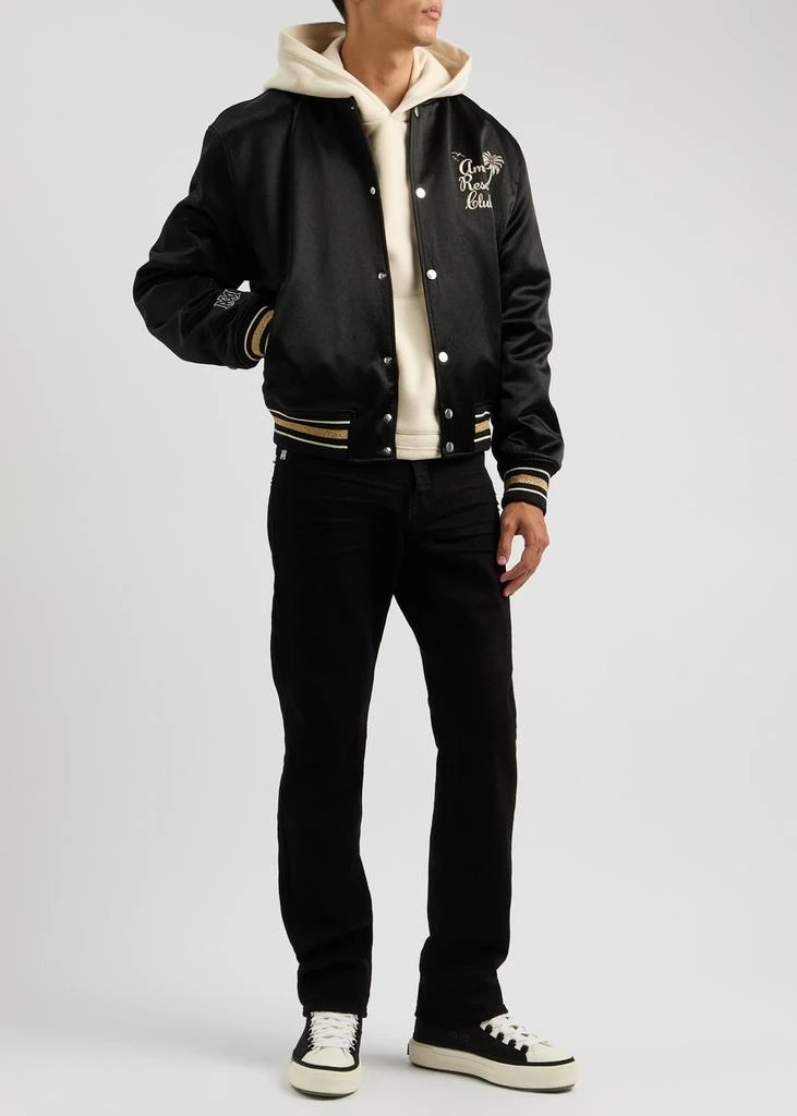 商品AMIRI|Resort Club embroidered satin bomber jacket,价格¥7888,第4张图片详细描述