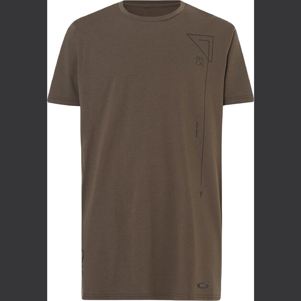 Oakley RSQD18 Veil Men's Printed Short Sleeve Crewneck T-Shirt商品第2张图片规格展示