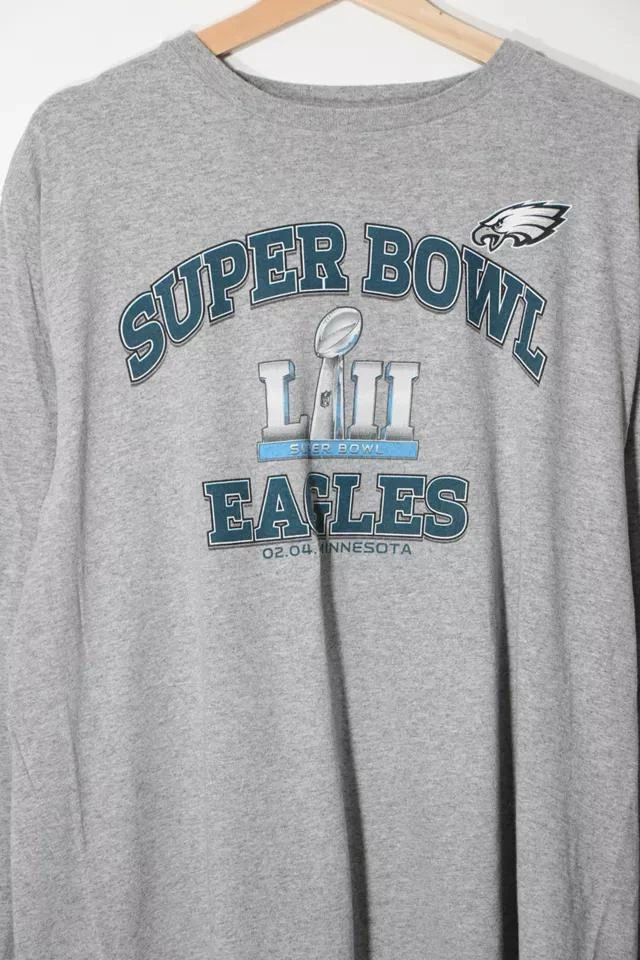 商品Urban Outfitters|Vintage NFL Philadelphia Eagles Superbowl Long Sleeve T-shirt,价格¥1126,第2张图片详细描述