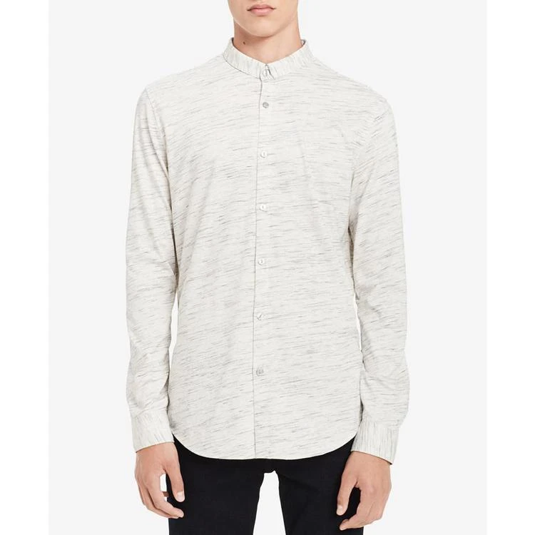 商品Calvin Klein|Men's Jersey Heathered Shirt,价格¥141,第1张图片