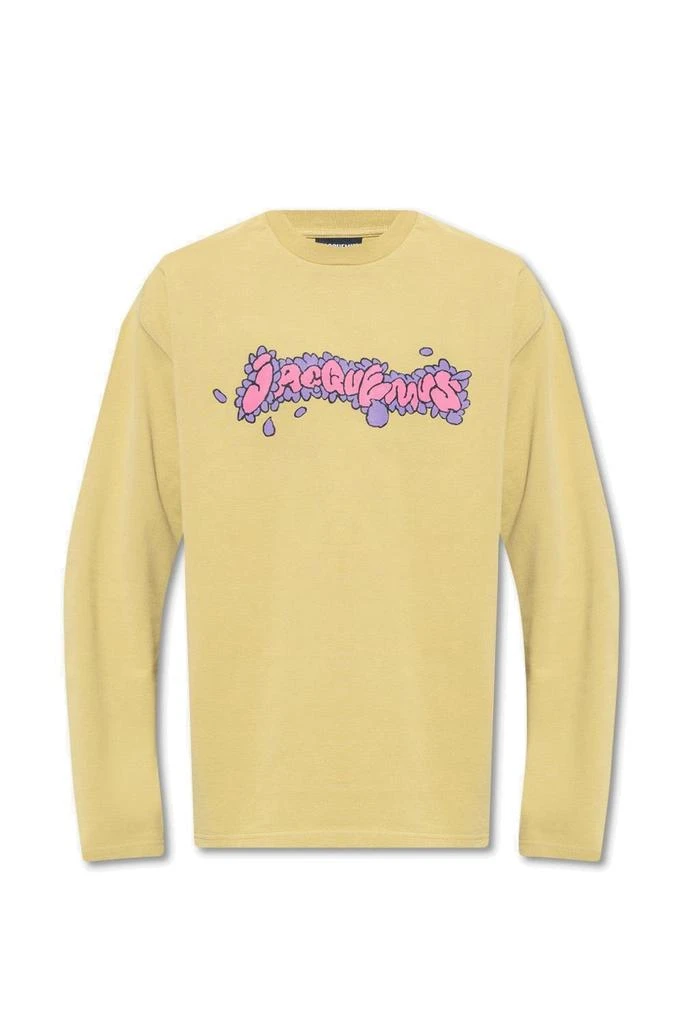 商品Jacquemus|Jacquemus Logo Printed Long Sleeved T-Shirt,价格¥862,第1张图片详细描述