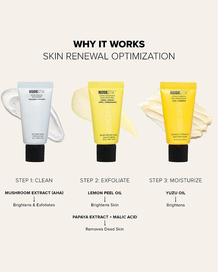 3-Step Citrus Renew Set for Gentle Skin ($35 value) 商品