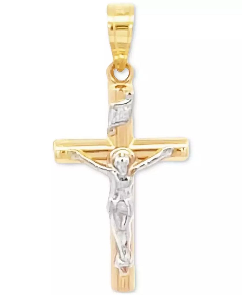 商品Macy's|Small Crucifix Pendant in 14k Gold,价格¥562,第1张图片