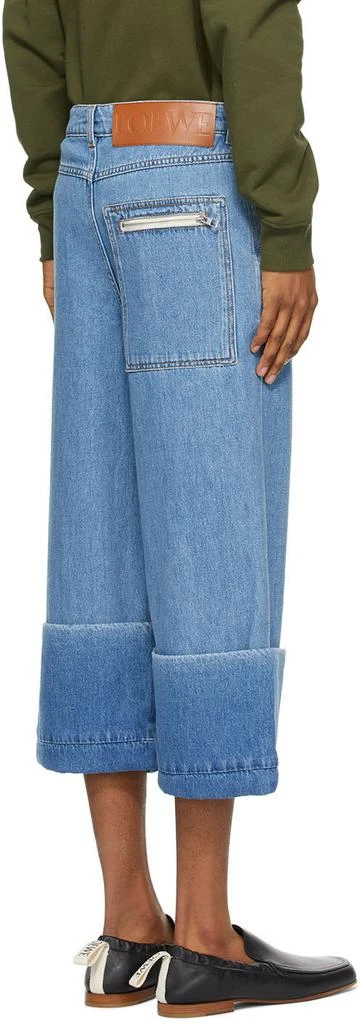 商品Loewe|Blue Denim Fisherman Jeans,价格¥2476,第3张图片详细描述