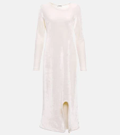 商品Jil Sander|羊毛混纺中长连衣裙,价格¥9787,第1张图片