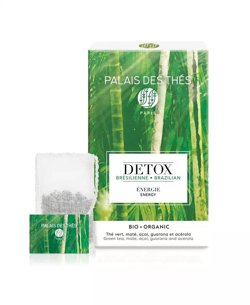 商品Palais des Thés|Brazilian Detox Energy Box, Pack of 20 Tea Bags,价格¥135,第1张图片