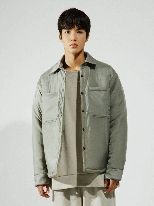 商品COQ|Pocket Padded Jacket [Khaki],价格¥507,第1张图片