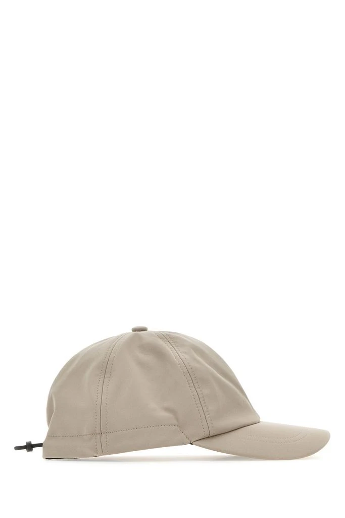 商品Stone Island|Dove grey stretch polyester baseball cap,价格¥1102,第1张图片