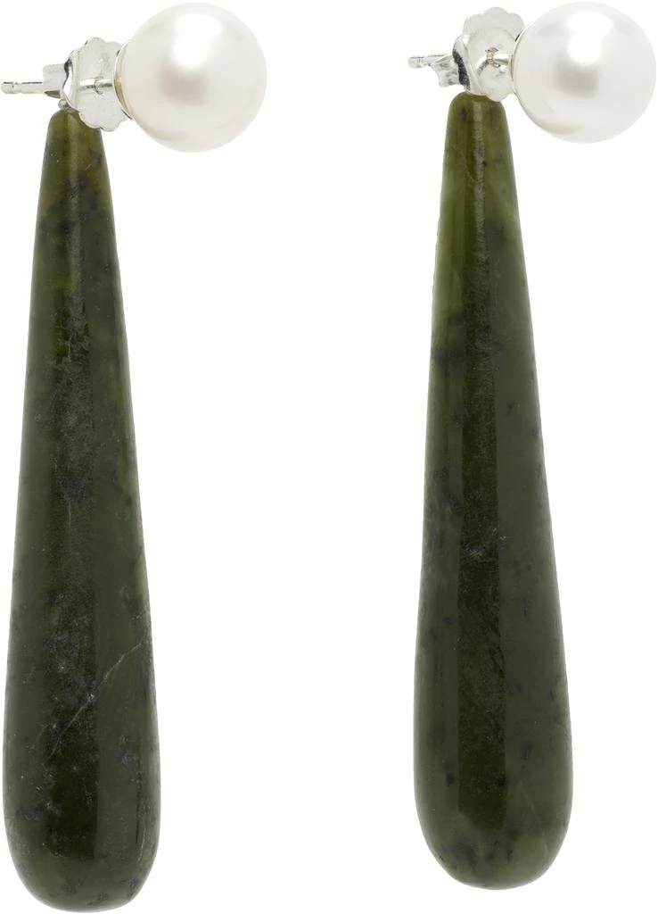 商品Sophie Buhai|Medium Angelyne Jade Earrings,价格¥7091,第2张图片详细描述