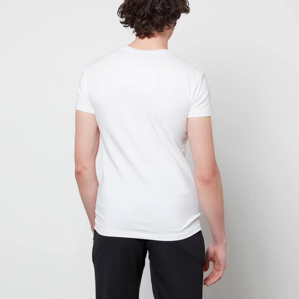 商品Emporio Armani|Emporio Armani Men's Rainbow T-Shirt - White,价格¥173,第2张图片详细描述