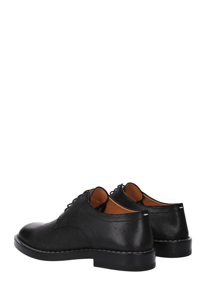 商品MAISON MARGIELA|Lace up and Monkstrap Leather Black,价格¥1999,第4张图片详细描述