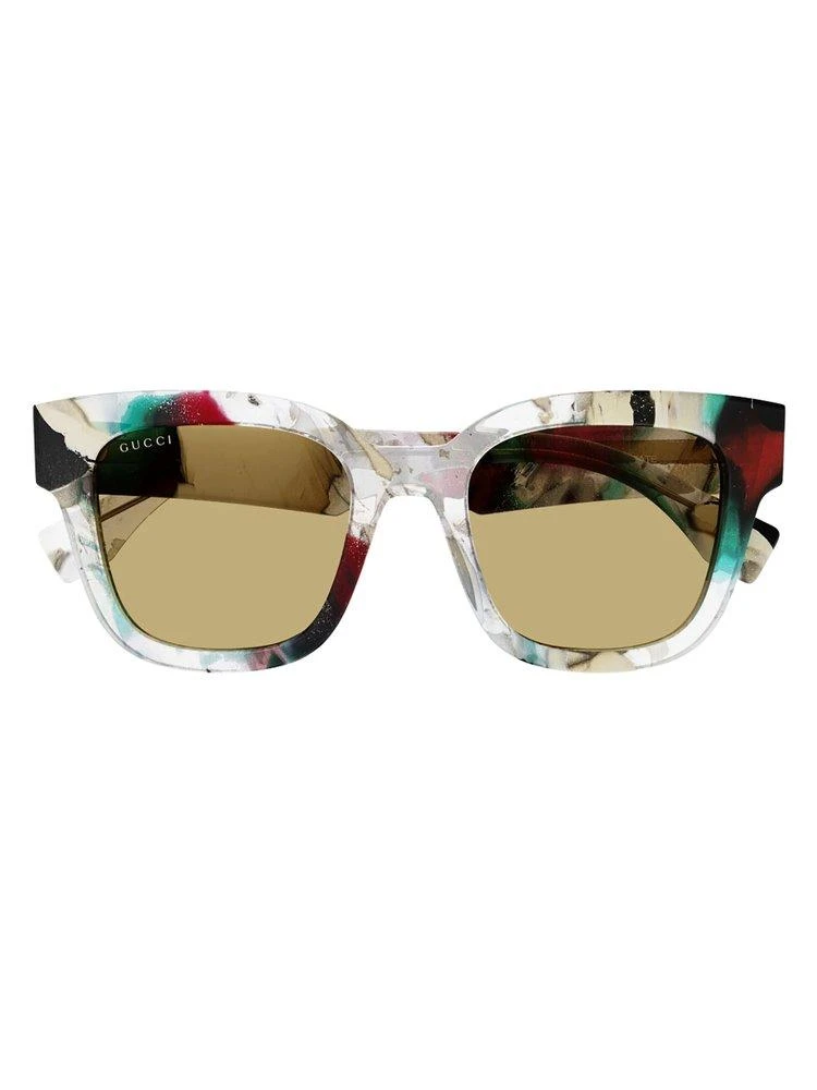 商品Gucci|Gucci Eyewear Rectangle Frame Sunglasses,价格¥2325,第1张图片