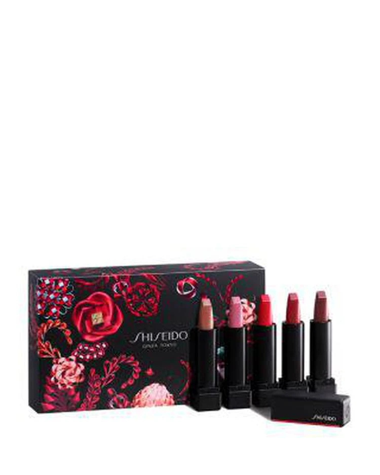 商品Shiseido|ModernMatte Powder Lipstick Expressive Deluxe Mini Gift Set ($81 value),价格¥335,第1张图片