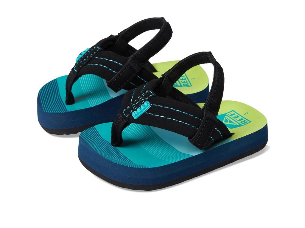 商品Reef|Reef Kids Little Ahi Flip Flop (Infant/Toddler/Little Kid),价格¥157,第1张图片