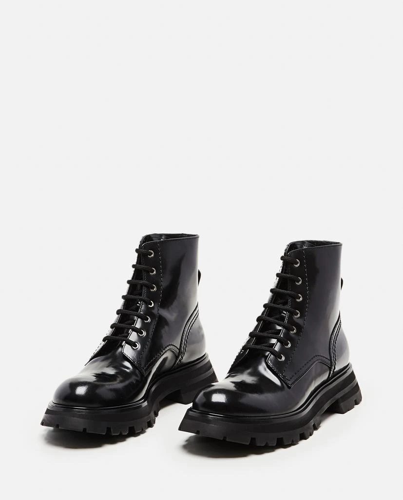 商品Alexander McQueen|LACED COMBAT BOOTS,价格¥6899,第2张图片详细描述