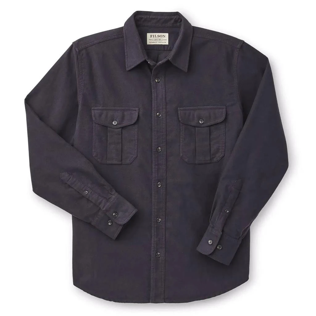 商品Filson|Filson Moleskin Seattle Shirt Navy,价格¥1152,第1张图片