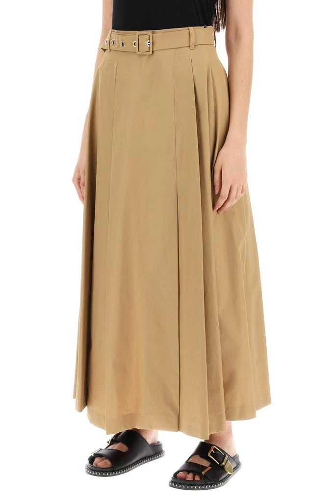 商品Max Mara|"gilda cotton poplin skirt",价格¥1012,第4张图片详细描述