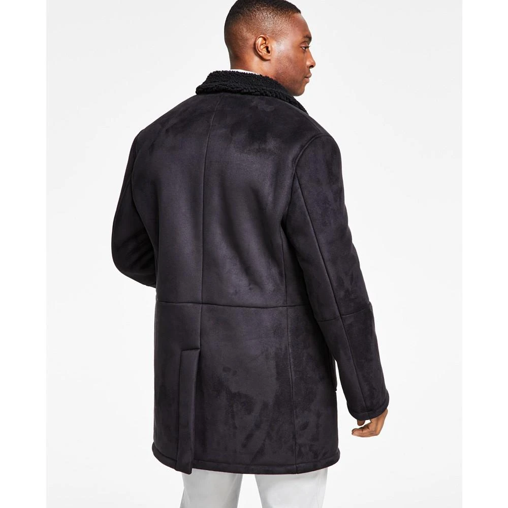 商品Ralph Lauren|Men's Lefferts Classic-Fit Faux-Shearling Overcoat,价格¥1092,第4张图片详细描述
