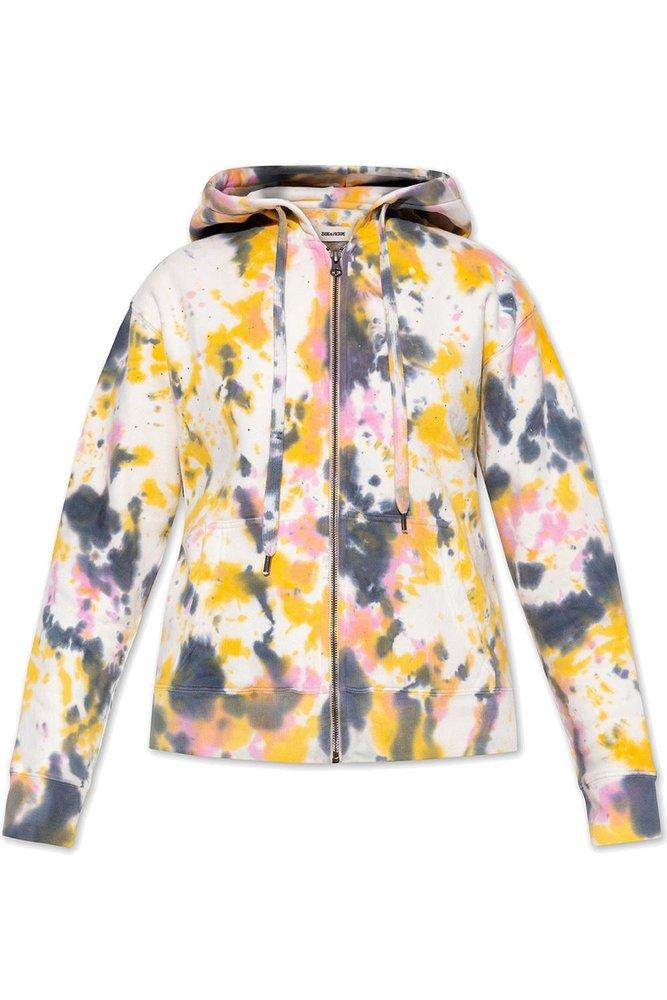 Zadig & Voltaire Spencer Tie-Dyed Hoodie商品第1张图片规格展示