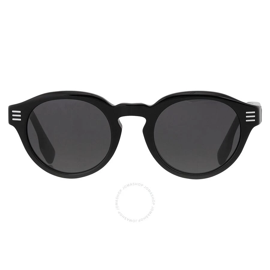 商品Burberry|Dark Grey Round Men's Sunglasses BE4404F 300187 50,价格¥1112,第1张图片