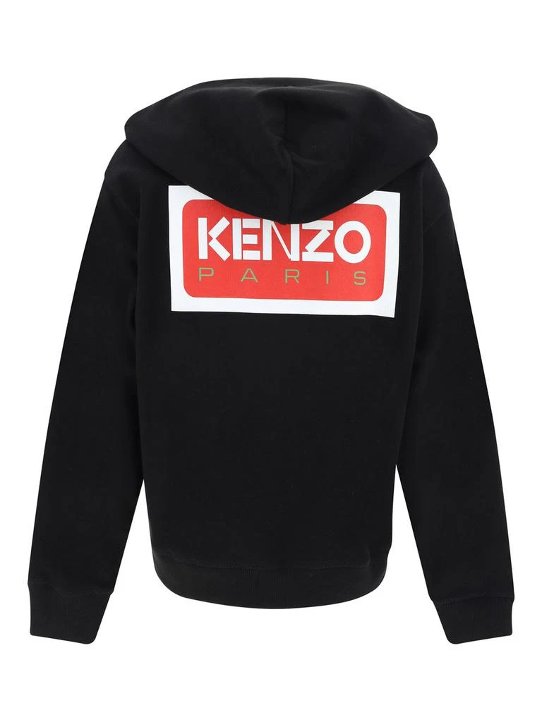 商品Kenzo|Kenzo Long-Sleeved Zip-Up Hoodie,价格¥1651,第2张图片详细描述