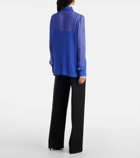 商品Costarellos|真丝乔其纱女式上衣,价格¥3217,第3张图片详细描述