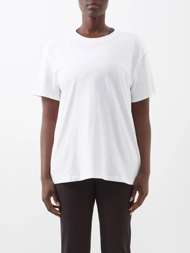 商品Lululemon|All Yours crew-neck cotton-blend jersey T-shirt,价格¥551,第1张图片