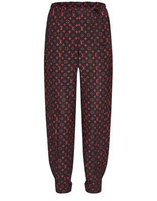 商品Louis Vuitton|Red Monogram Jogging Pants In Technical Cotton,价格¥10273,第1张图片