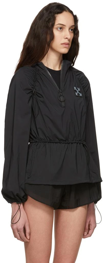 商品Off-White|SSENSE Exclusive Black "WORKOUT" 'Sport' Techno Anorak Jacket,价格¥1656,第2张图片详细描述