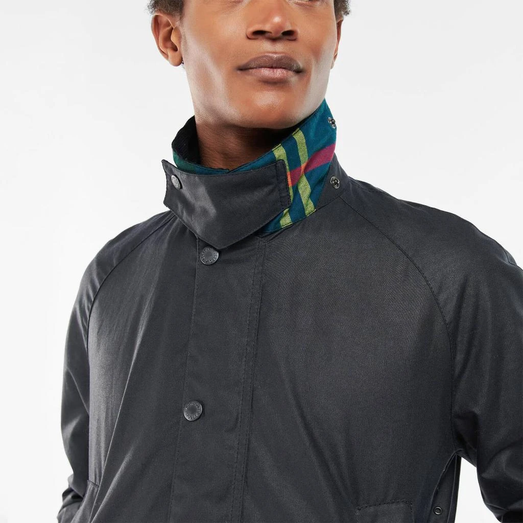 商品The Hut|Barbour Crested Ashby Wax Cotton Jacket,价格¥1183,第4张图片详细描述