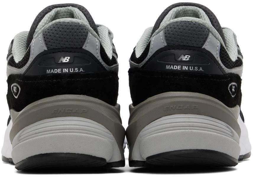 商品New Balance|Black Made In USA 990v6 Sneakers,价格¥1175,第2张图片详细描述