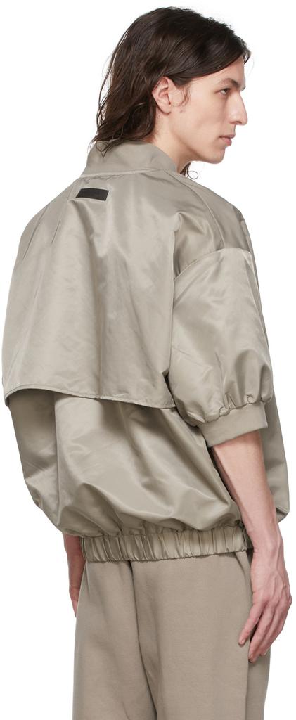 Taupe Nylon Jacket商品第3张图片规格展示