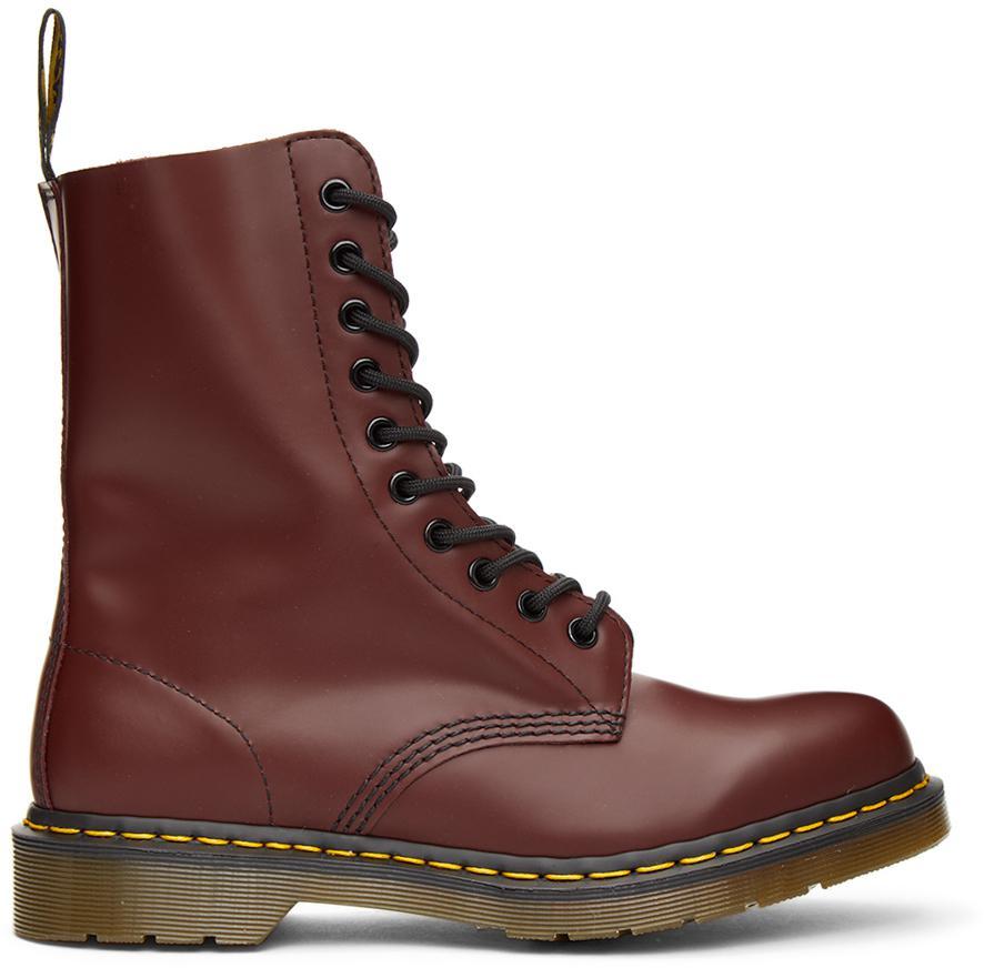 商品Dr. Martens|Red 1490 Boots,价格¥1241,第1张图片